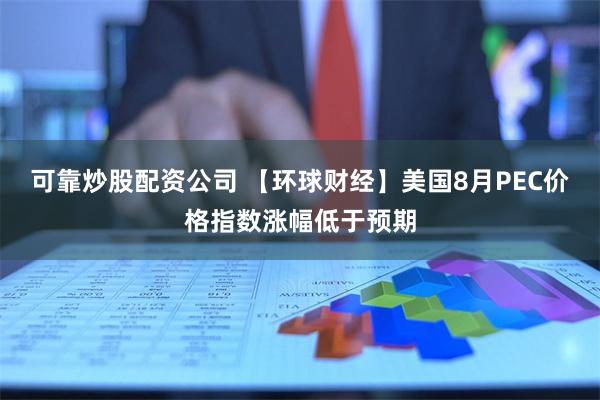 可靠炒股配资公司 【环球财经】美国8月PEC价格指数涨幅低于预期