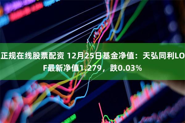 正规在线股票配资 12月25日基金净值：天弘同利LOF最新净值1.279，跌0.03%